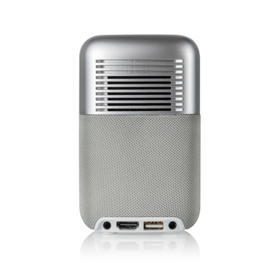 Portable Entertainment Smart Pico Projector With Battery 100 Lumens 1.2m