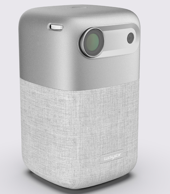 WIFI Smart Portable Projector 100 ANSI Lumens Projector Build In Battery 9000mAh
