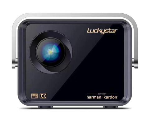 200 ANSI Lumen 3.5&quot; LCD Portable Projector 1080P Android 9.0 OS