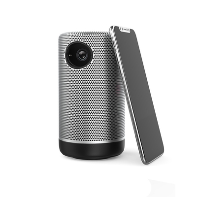 Manual Focus Portable DLP Projector WiFi Bluetooth Smart Pico Projector 150 ANSI Lumens