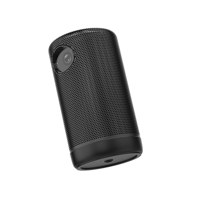 Black Color Bluetooth 5.0 DLP Pico Projector Built In Fidelity Speaker For Home Theater