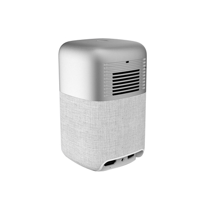90 ANSI Lumen HDMI DLP Projector Build In Deluxe Speaker Battery Powered Grey Color