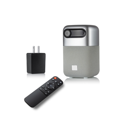 100 Lumens Mini Battery Powered Projector 4k Wifi 854*480P