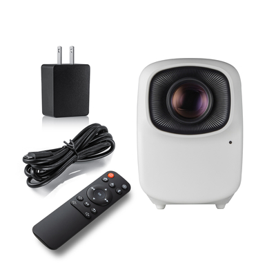 200 Lumens Business Portable Outdoor Projector LCD Battery Powered FHD 1.2m