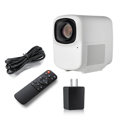 FHD 1920*1080 LED LCD Business Projector 200 Lumens Outdoor 19V 3.7A
