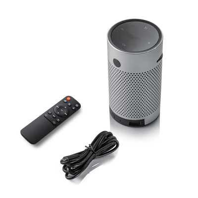 Mini Wifi Android Home Cinema Projector , 70 Lumens DLP 4k Portable Projector