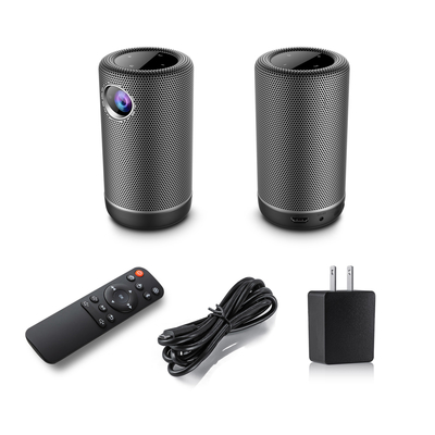 Battery Powered Pico DLP Pocket Projector With WiFi Bluetooth 150 ANSI Lumen